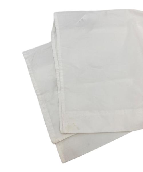 FRAY ID（フレイ アイディー）FRAY ID (フレイ アイディー) ボリュームスリーブシャツワンピ ホワイト サイズ:1の古着・服飾アイテム