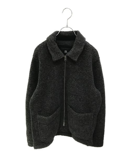 BANANA REPUBLIC（バナナリパブリック）BANANA REPUBLIC (バナナリパブリック) ウールブレンド シェルパ チョアコート グレー サイズ:Mの古着・服飾アイテム