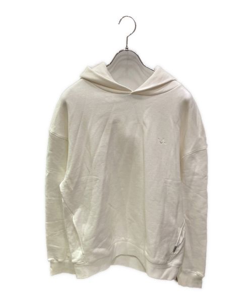 1piu1uguale3（ウノピュウノウグァーレトレ）1piu1uguale3 (ウノピュウノウグァーレトレ) プルオーバーパーカー ホワイト サイズ:Vの古着・服飾アイテム