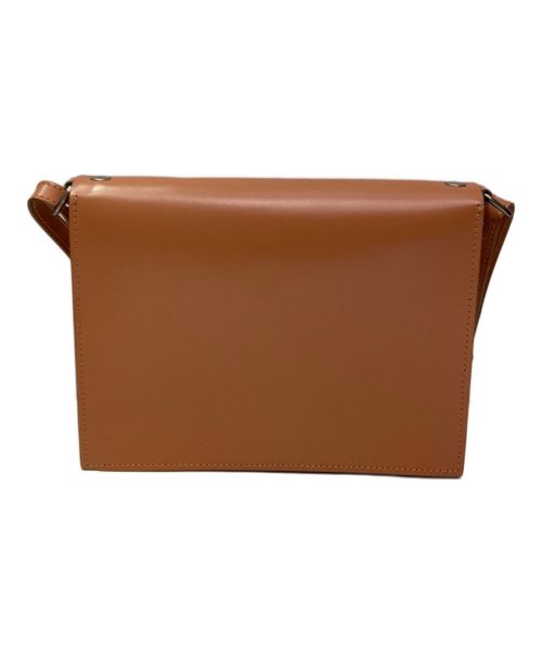 NaNa-NaNa（ナナナナ）NaNa-NaNa (ナナナナ) レザーショルダーバッグ ブラウンの古着・服飾アイテム