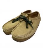 CLARKSクラークス）の古着「レザーシューズ」｜ベージュ