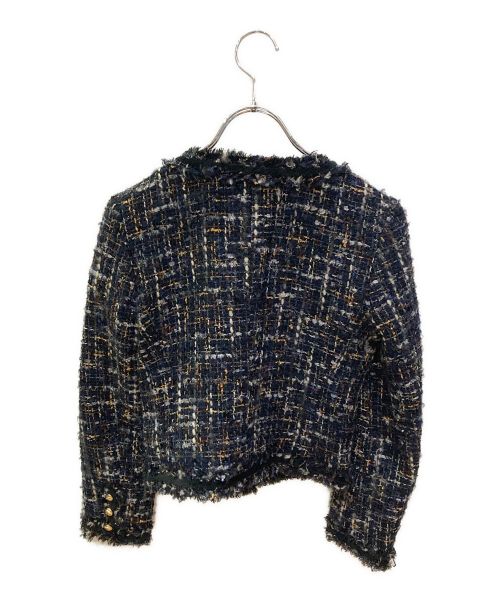 LOVELESS（ラブレス）LOVELESS (ラブレス) ツイードジャケット ネイビー サイズ:34の古着・服飾アイテム