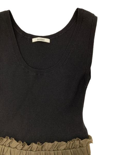Snidel（スナイデル）Snidel (スナイデル) ワンピース ブラック サイズ:FREE 未使用品の古着・服飾アイテム