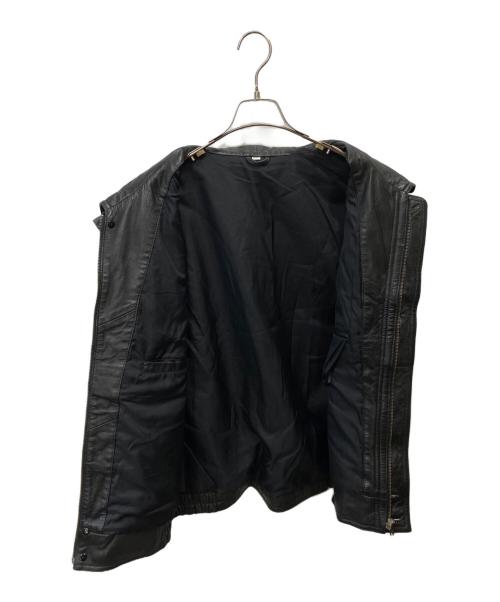 古着（フルギ）古着 (フルギ) レザーベスト ブラック サイズ:XXLの古着・服飾アイテム