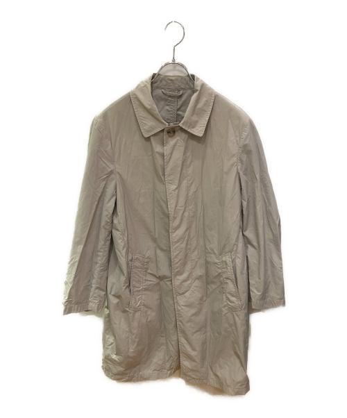 BORRELLI（ボレッリ）BORRELLI (ボレッリ) ステンカラーコート ベージュ サイズ:48の古着・服飾アイテム