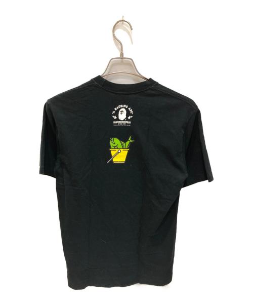 A BATHING APE（ア ベイシング エイプ）A BATHING APE (ア ベイシング エイプ) BABY MILO Tシャツ ブラック サイズ:Sの古着・服飾アイテム