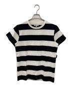 agnes b hommeアニエスベーオム）の古着「ボーダーTシャツ」｜ブラック