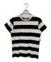 agnes b homme（アニエスベーオム）の古着「ボーダーTシャツ」｜ブラック