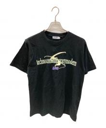 Aoi industry（イオインダストリー）の古着「刺繍Tシャツ」｜ブラック