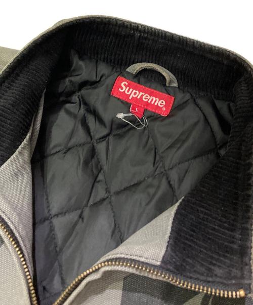 SUPREME（シュプリーム）SUPREME (シュプリーム) ジップアップジャケット グレー サイズ:Lの古着・服飾アイテム