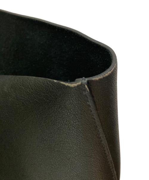 Saint Laurent Paris（サンローランパリ）Saint Laurent Paris (サンローランパリ) レザートートバッグ ブラックの古着・服飾アイテム