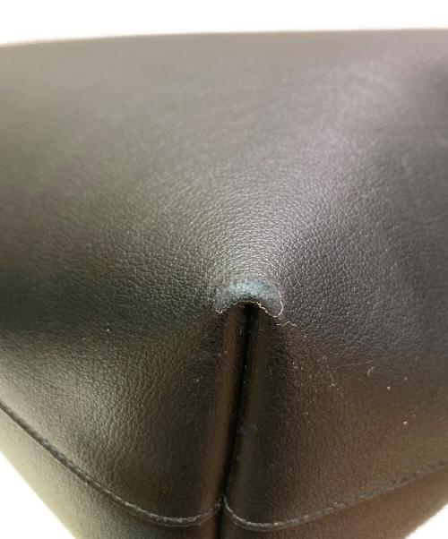 Saint Laurent Paris（サンローランパリ）Saint Laurent Paris (サンローランパリ) レザートートバッグ ブラックの古着・服飾アイテム