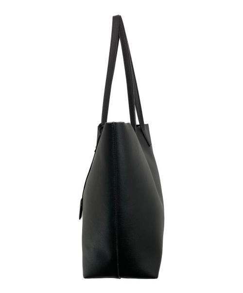 Saint Laurent Paris（サンローランパリ）Saint Laurent Paris (サンローランパリ) レザートートバッグ ブラックの古着・服飾アイテム