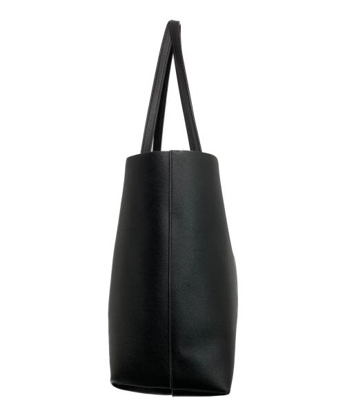 Saint Laurent Paris（サンローランパリ）Saint Laurent Paris (サンローランパリ) レザートートバッグ ブラックの古着・服飾アイテム