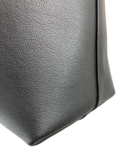 Saint Laurent Paris（サンローランパリ）Saint Laurent Paris (サンローランパリ) レザートートバッグ ブラックの古着・服飾アイテム