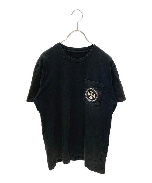 CHROME HEARTS（クロムハーツ）CHROME HEARTS (クロムハーツ) ポケットTシャツ ブラック サイズ:Mの古着・服飾アイテム