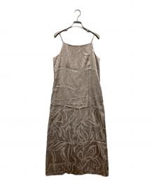 emmi（エミ）の古着「キャミソールワンピース」｜ベージュ