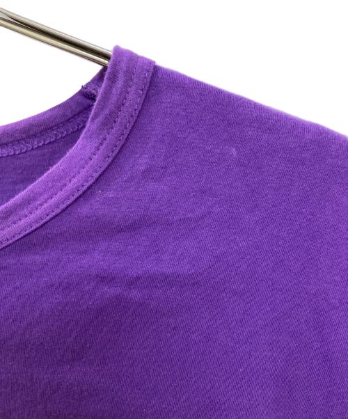 COMME des GARCONS HOMME（コムデギャルソン オム）COMME des GARCONS HOMME (コムデギャルソン オム) 変形カットソー パープル サイズ:Mの古着・服飾アイテム