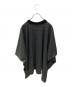 nell (ネル) ウールジャージーポンチョ グレー サイズ:ー：6000円