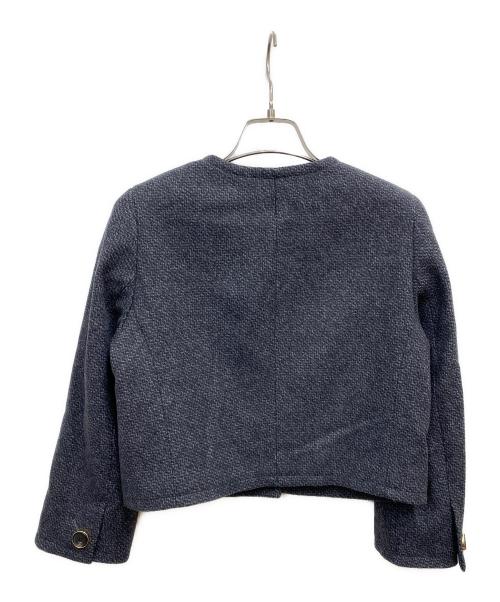 BANANA REPUBLIC（バナナリパブリック）BANANA REPUBLIC (バナナリパブリック) カラーレスジャケット ネイビーの古着・服飾アイテム