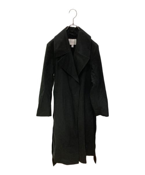 BANANA REPUBLIC（バナナリパブリック）BANANA REPUBLIC (バナナリパブリック) ドレーピー トレンチコート ブラック サイズ:XS 未使用品の古着・服飾アイテム