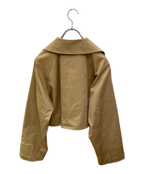 styling/（スタイリング）styling/ (スタイリング) ショートトレンチコート ブラウン サイズ:FREEの古着・服飾アイテム