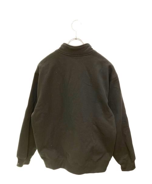 SUPREME（シュプリーム）SUPREME (シュプリーム) Collegiate Half Zip Pullover ブラック サイズ:Mの古着・服飾アイテム