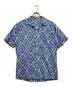 JANTZEN（ジャンセン）の古着「50's 半袖総柄シャツ」｜ブルー