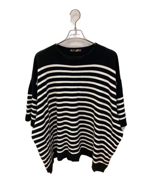 is-ness（イズネス）is-ness (イズネス) SHORT SLEEVE BASQUE SHIRT ブラック サイズ:Mの古着・服飾アイテム