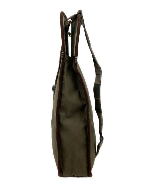 Barbour（バブアー）Barbour (バブアー) waccowacco (ワッコワッコ) 2WAYショルダーバッグ グリーンの古着・服飾アイテム