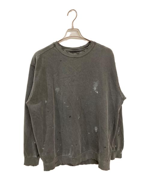 F.U.L.L（フル）F.U.L.L (フル) ヴィンテージ加工スウェット グレー サイズ:2の古着・服飾アイテム