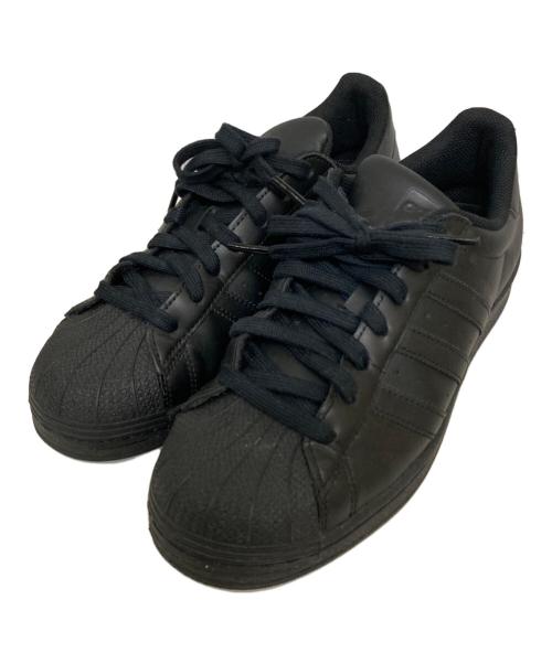 adidas（アディダス）adidas (アディダス) ローカットスニーカー ブラック サイズ:25cmの古着・服飾アイテム