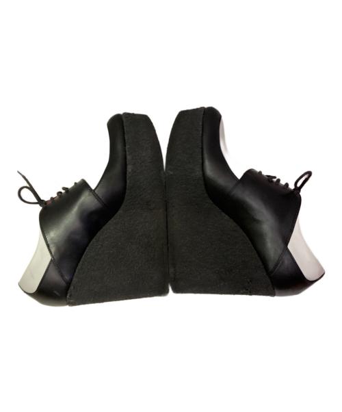 CELINE（セリーヌ）CELINE (セリーヌ) プラットフォームシューズ ブラック×ホワイト サイズ:24cmの古着・服飾アイテム