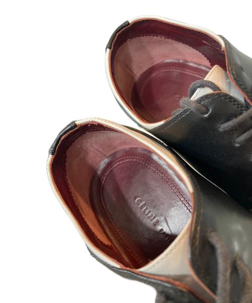 CELINE（セリーヌ）CELINE (セリーヌ) プラットフォームシューズ ブラック×ホワイト サイズ:38の古着・服飾アイテム