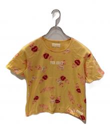 PINK HOUSE（ピンクハウス）の古着「キューピー プリントTシャツ」｜イエロー