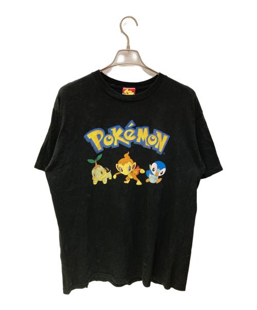 Pokemon Center（ポケモンセンター）Pokemon Center (ポケモンセンター) 00's プリントTシャツ ブラック サイズ:Lの古着・服飾アイテム