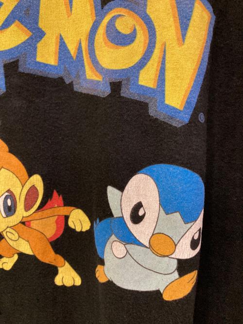 Pokemon Center（ポケモンセンター）Pokemon Center (ポケモンセンター) 00's プリントTシャツ ブラック サイズ:Lの古着・服飾アイテム