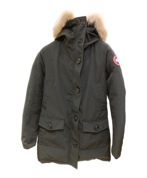 CANADA GOOSE（カナダグース）CANADA GOOSE (カナダグース) ブロンテ ダウンコート ブラック サイズ:Mの古着・服飾アイテム