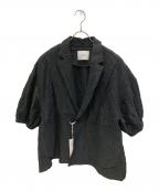 STERNBERGスタンバーグ）の古着「ジャガードジャケット」｜ブラック