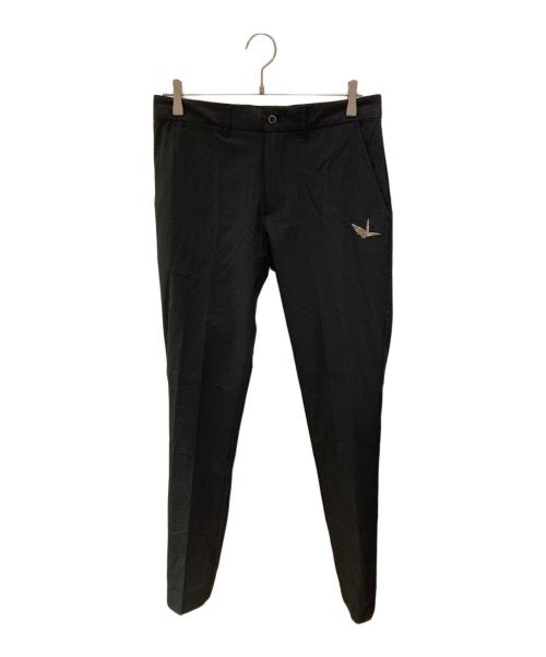 1piu1uguale3（ウノピュウノウグァーレトレ）1piu1uguale3 (ウノピュウノウグァーレトレ) ロゴゴルフパンツ ブラック サイズ:4の古着・服飾アイテム