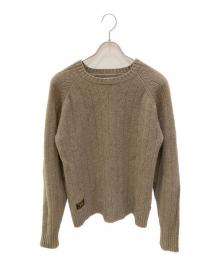 WTAPS（ダブルタップス）の古着「DECK CREW SWEATER」｜ベージュ