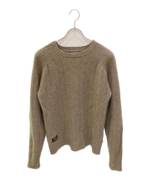 WTAPS（ダブルタップス）WTAPS (ダブルタップス) DECK CREW SWEATER ベージュ サイズ:1の古着・服飾アイテム