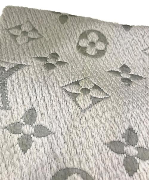 LOUIS VUITTON（ルイ ヴィトン）LOUIS VUITTON (ルイ ヴィトン) エシャルプ・ロゴマニア グレーの古着・服飾アイテム