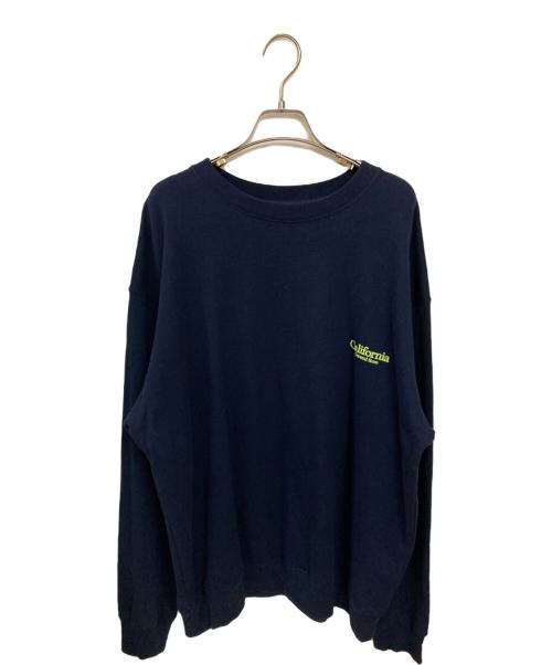 California General Store（カリフォルニアジェネラルストア）California General Store (カリフォルニアジェネラルストア) Sweatshirt ネイビー サイズ:Lの古着・服飾アイテム