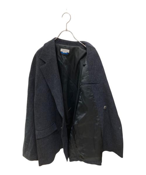 MAISON SPECIAL（メゾンスペシャル）MAISON SPECIAL (メゾンスペシャル) ツイードプライムオーバーテーラードジャケット ネイビー サイズ:01の古着・服飾アイテム