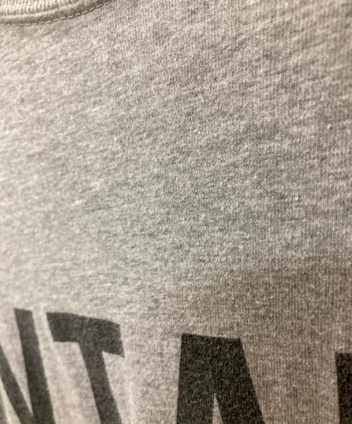 WTAPS（ダブルタップス）WTAPS (ダブルタップス) ロゴプリントTシャツ グレー サイズ:Lの古着・服飾アイテム