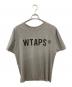 WTAPS（ダブルタップス）の古着「ロゴプリントTシャツ」｜グレー