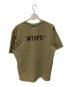 WTAPS (ダブルタップス) プリントTシャツ オリーブ サイズ:XL：6000円