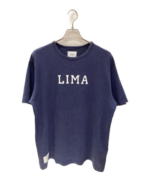 WTAPS（ダブルタップス）WTAPS (ダブルタップス) LIMAプリントTシャツ ネイビー サイズ:Lの古着・服飾アイテム