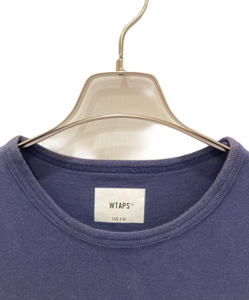 WTAPS（ダブルタップス）WTAPS (ダブルタップス) LIMAプリントTシャツ ネイビー サイズ:Lの古着・服飾アイテム